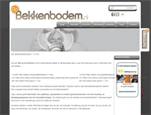 Tablet Screenshot of debekkenbodem.nl